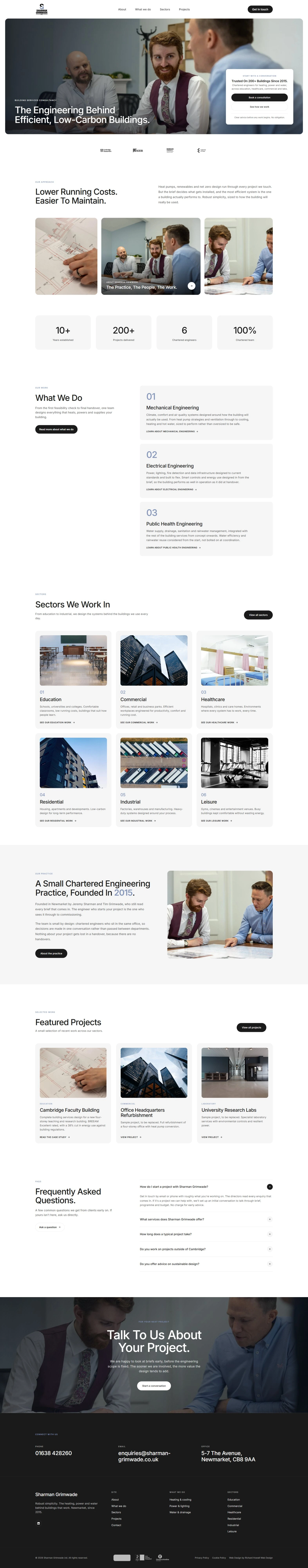 A website built by Richard Howell